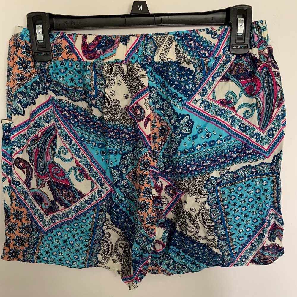 Flirty Multi Print Shorts